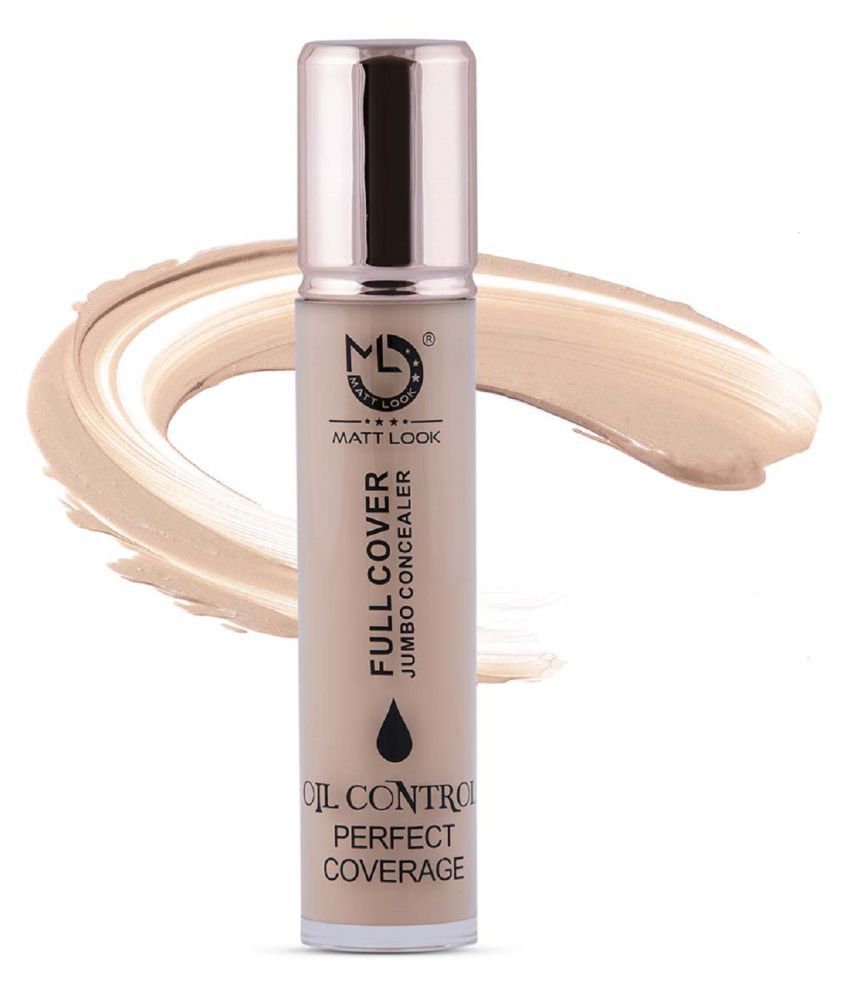     			Mattlook Full Cover Jumbo Concealer Oil Control Perfect Coverage, Face Makeup, Natural (11ml)