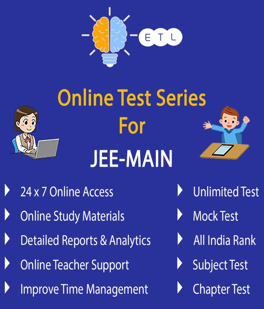     			Ease To Learn JEE MAIN Online Test Series & Study Materials Online Tests