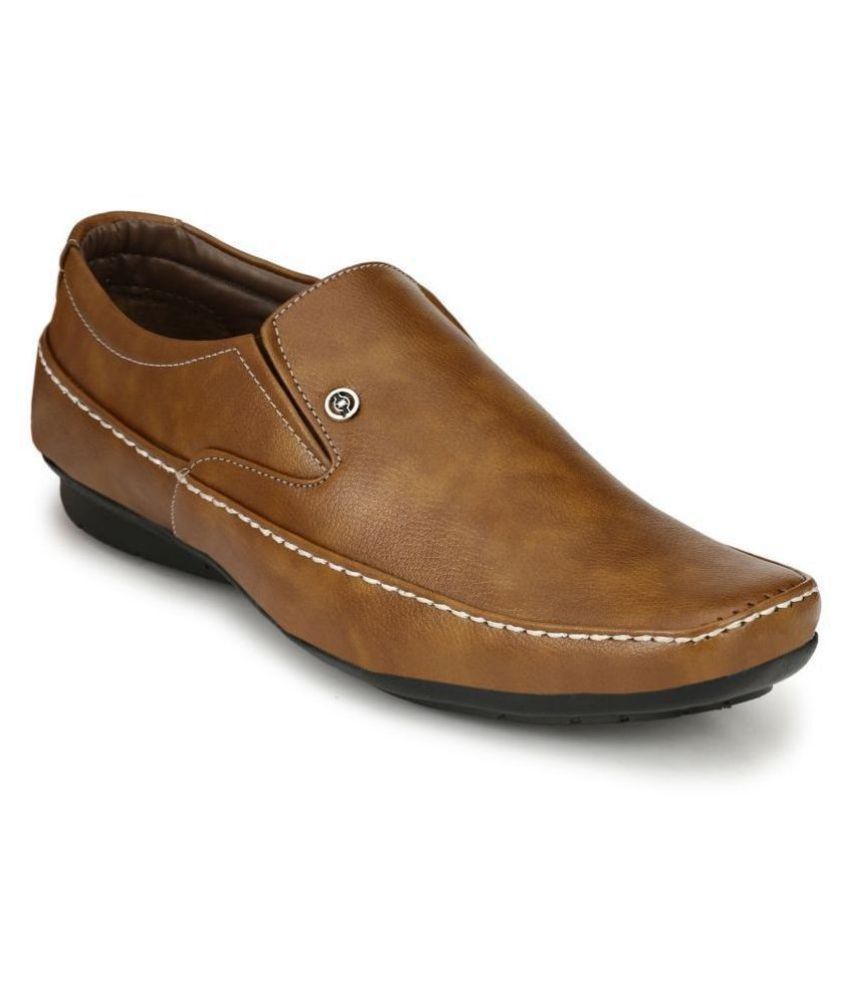 Buy John Karsun - Tan Men's Slip On 