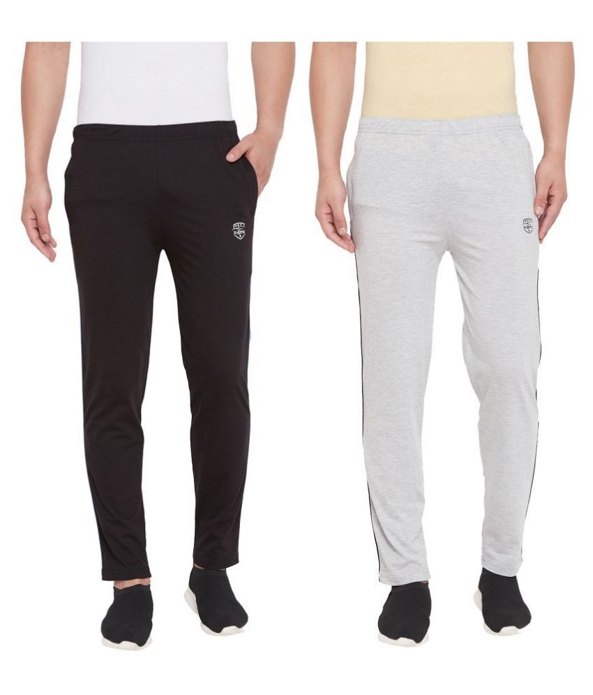     			ZOTIC Multi Cotton Trackpants Pack of 2