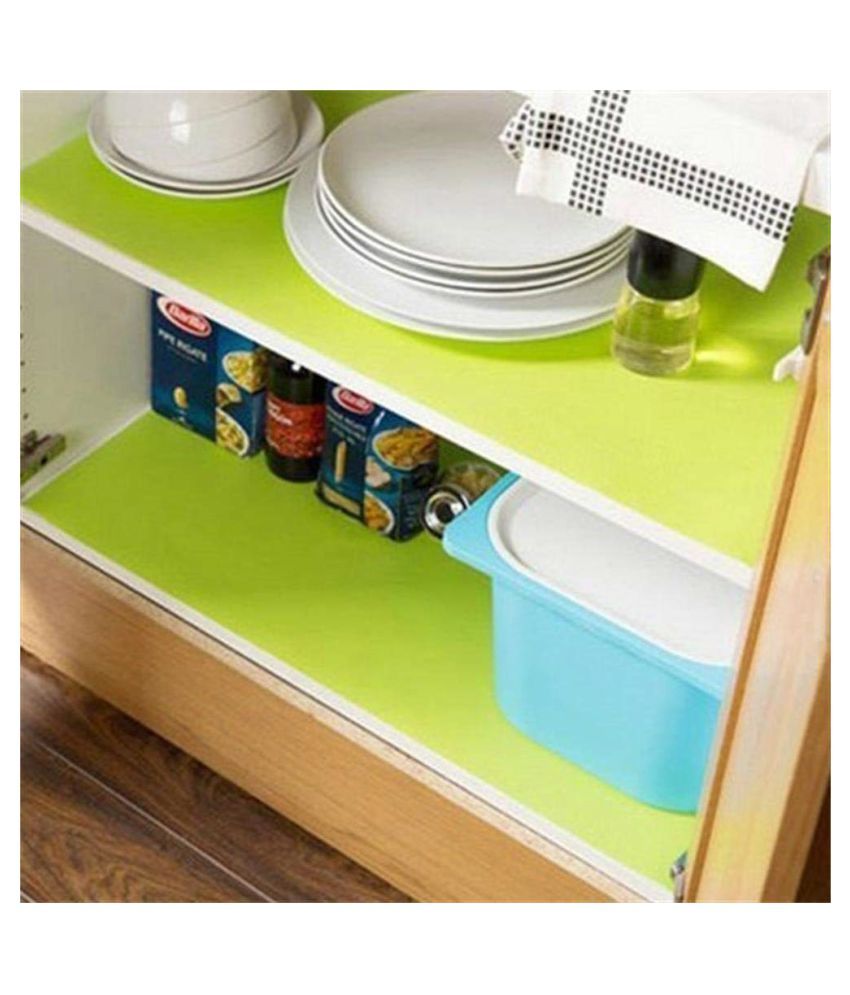     			KayJen(60cmX10m) Kitchen Mat Roll for Fridge, Shelves, Kitchen, Drawer, Shelf Mat (Lime Green)