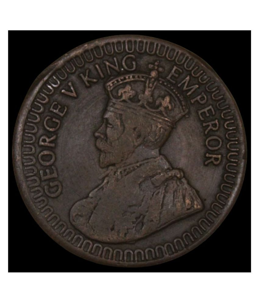     			50 GRAM~Big Coin~ UK 1 Anna 1818 -  George 5th King Emperor East India Company {Mandir Issue} Original Very Rare Coin- - - - - Above Image is Captured by us, Buyer will Receive Same Coin- - - - - - - -`