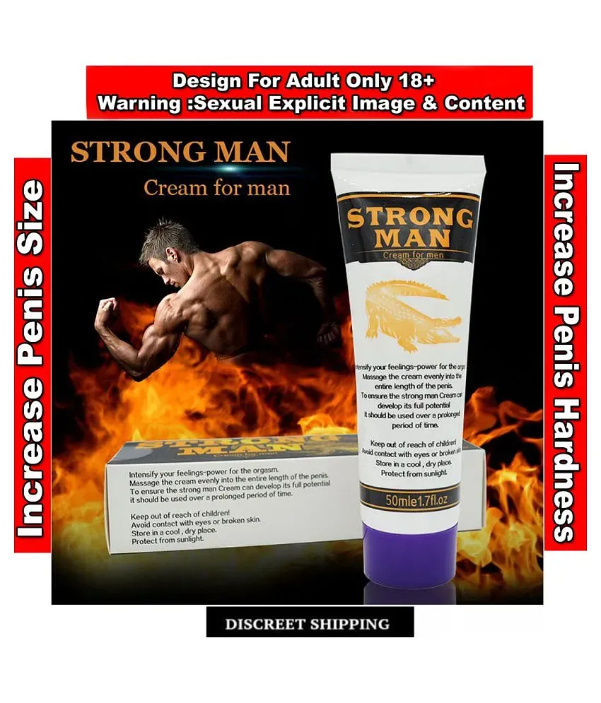 SUPER POWER CREAM 50ml Penis Enlargement Red Strong Man Buy SUPER