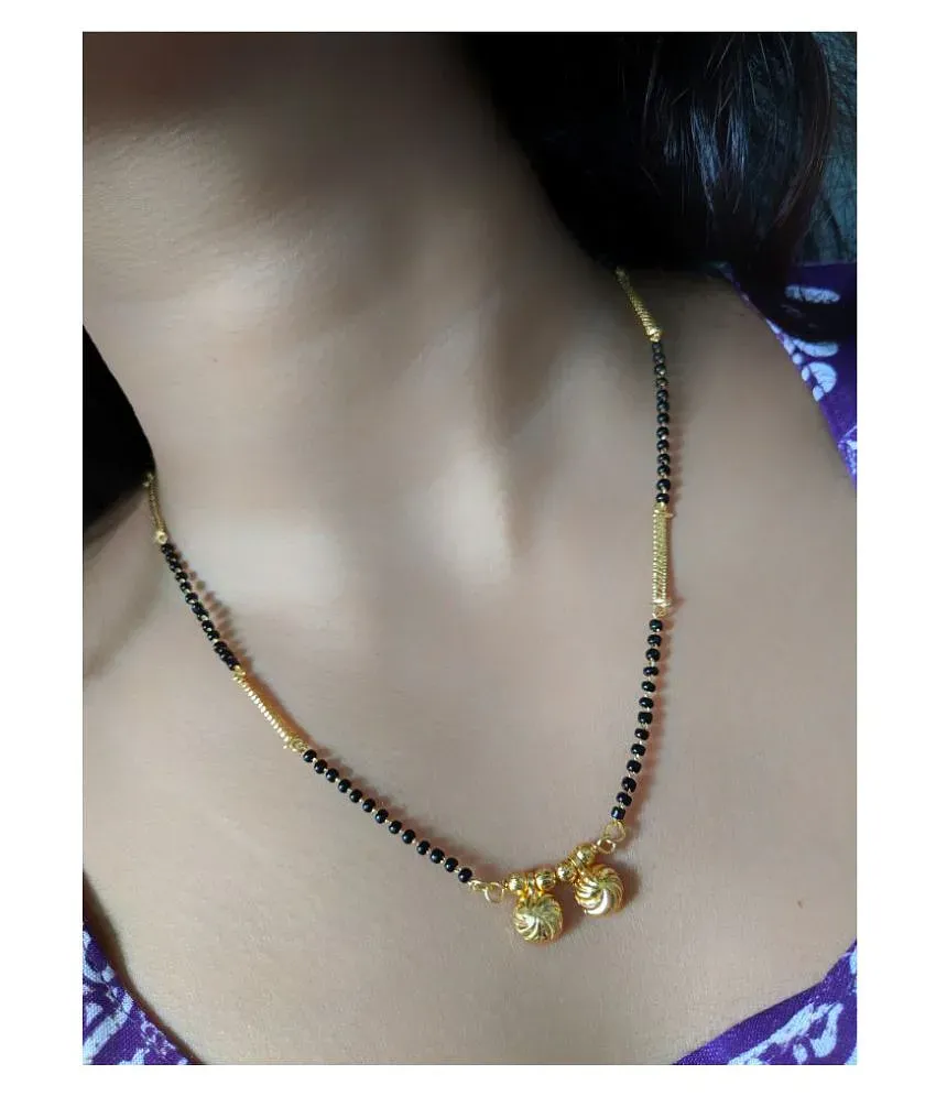 Vati mani mangalsutra on sale gold