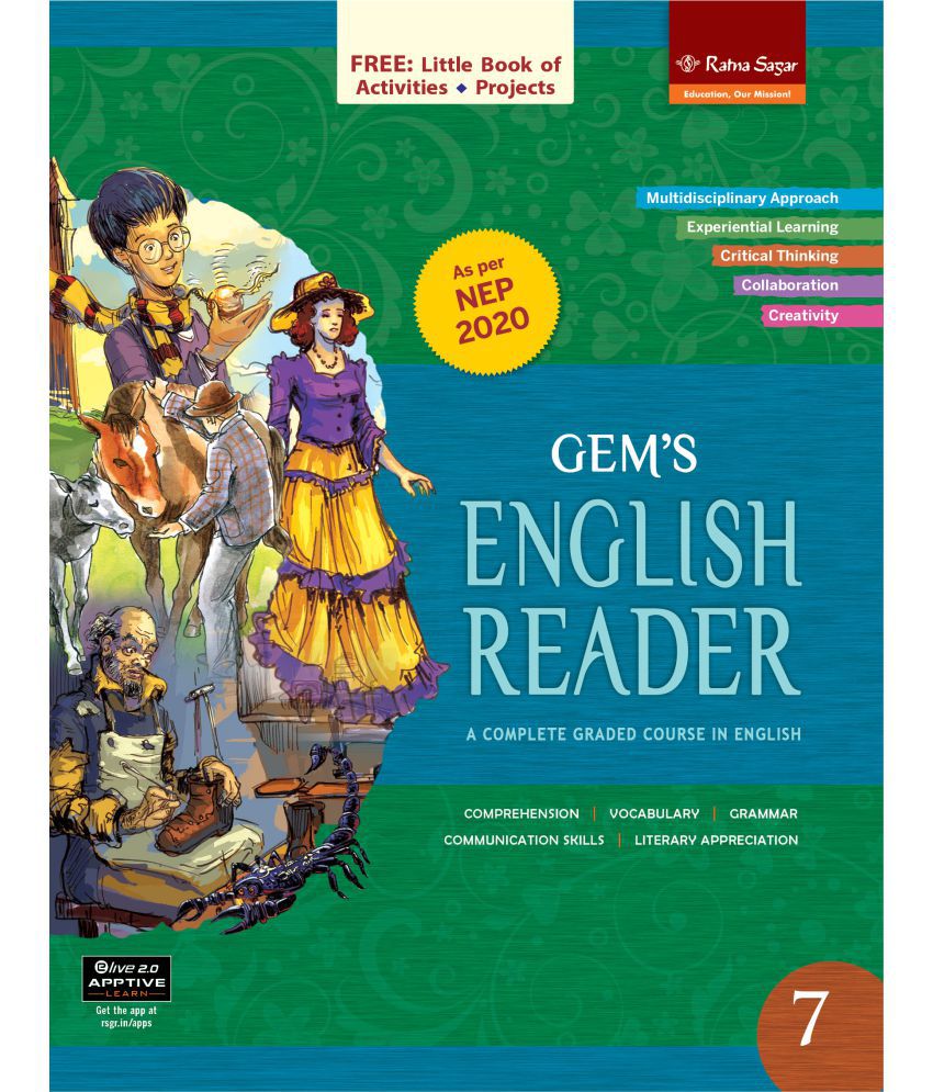    			New Gems English Reader 7