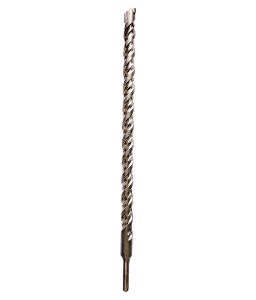     			S4 Steel (22 x 450mm) Cross Tip Plus Hammer Drill Bit (Silver)