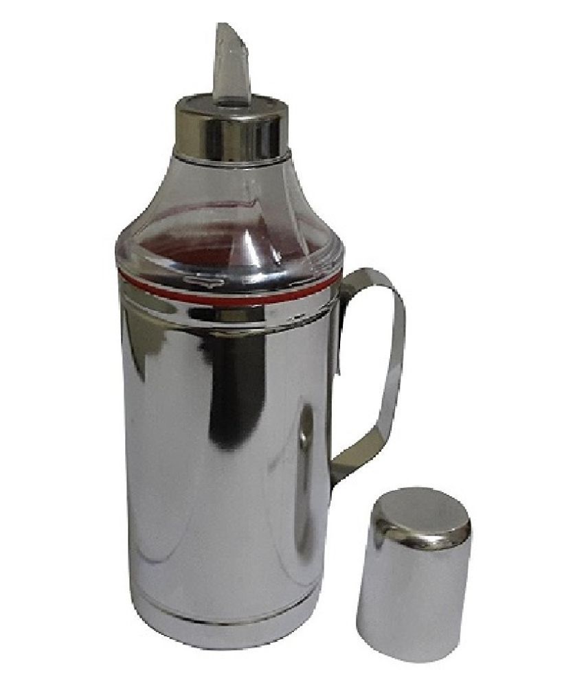     			Dynore Steel Oil Container/Dispenser Set of 1 1000 mL