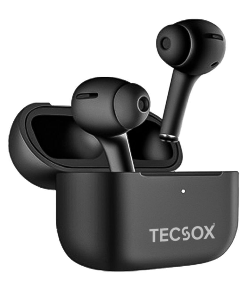     			Tecsox TecPods 16hrs Truly Wireless Earphone With Mic Bluetooth TWS Bluetooth headphone / Bluetooth earphone/wireless earphone /headphone /ear headphones,NECKBAND