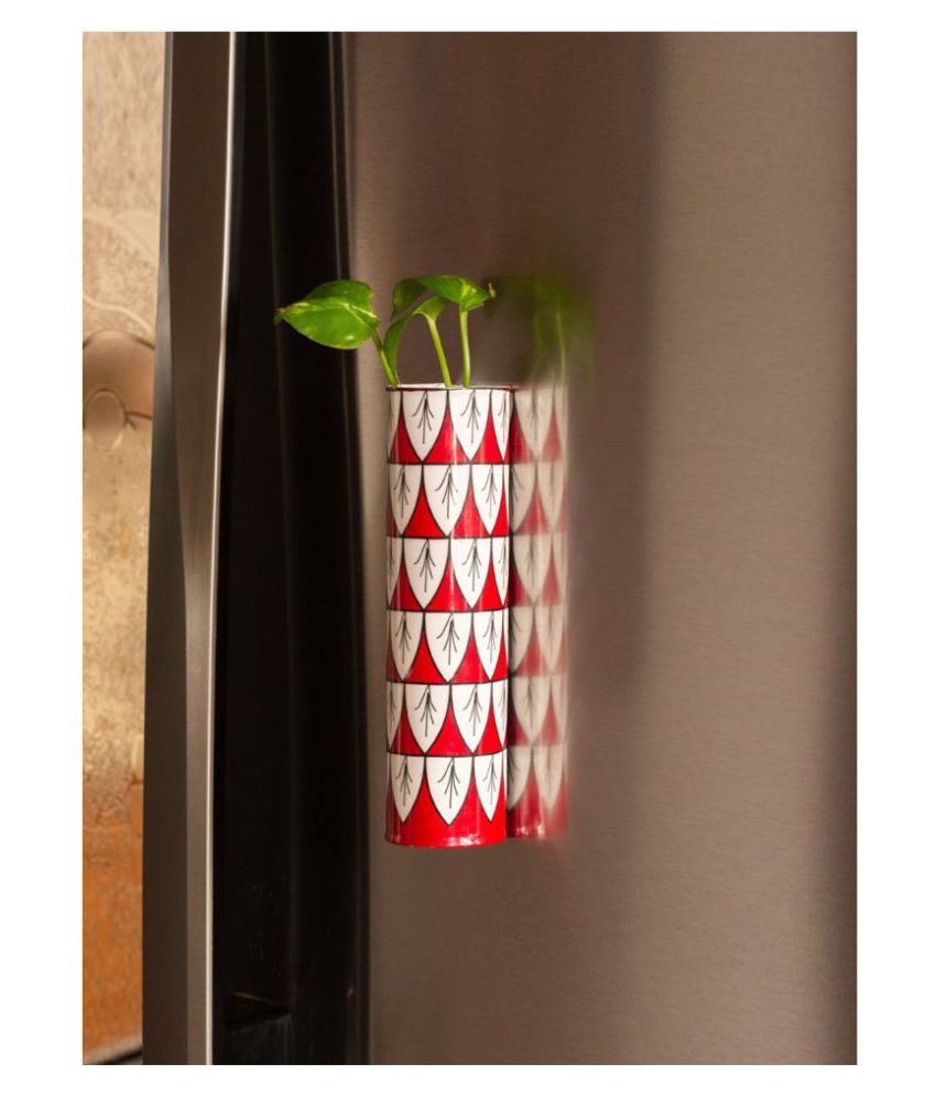 Homspurts Magnetic Planter for Fridge | Fancy Hydroponic Magnet Vase