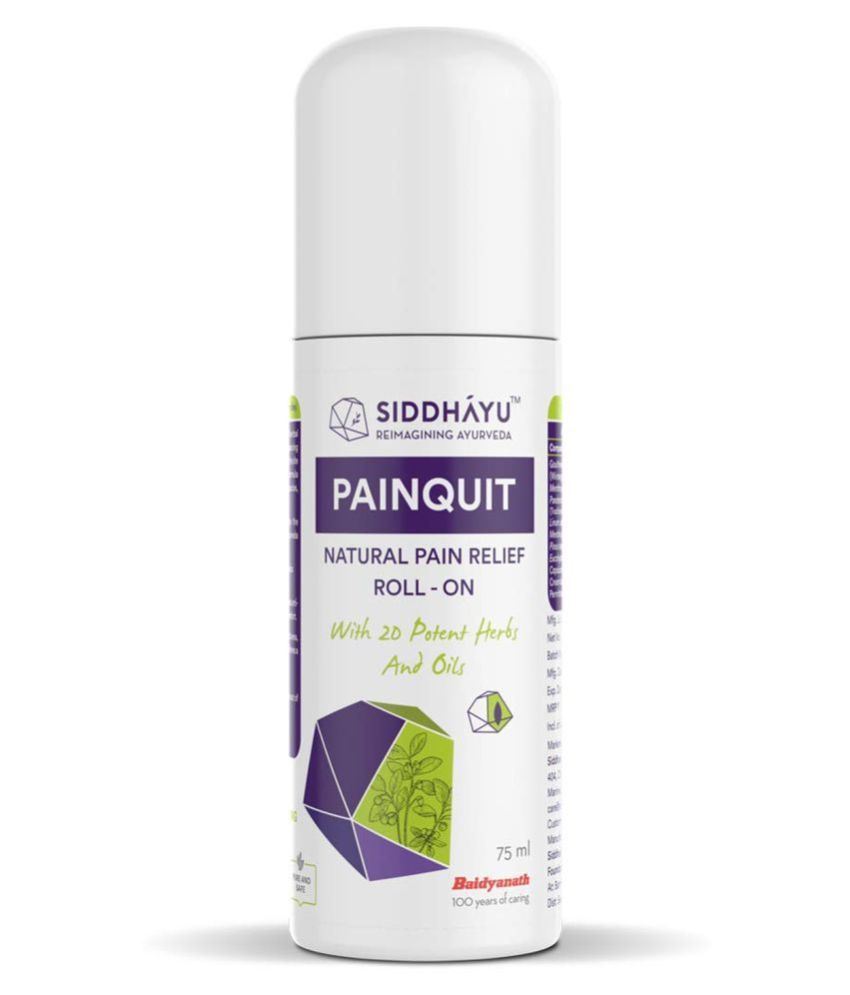     			SIDDHAYU Painquit Roll on Liquid 75 ml Pack Of 1