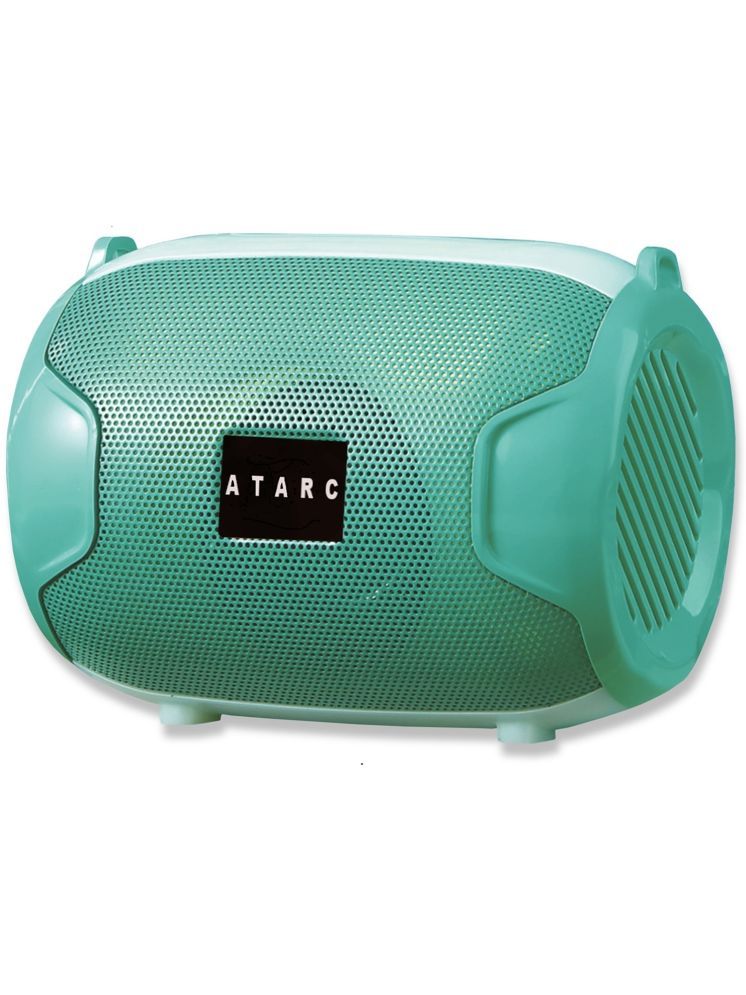     			ATARC AT- 621 5 W Bluetooth Speaker Bluetooth V 5.1 with USB,SD card Slot Playback Time 6 hrs Green