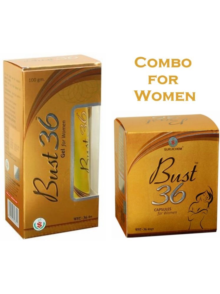     			Bust 36 Gel & Capsule Combo for Women 100 gm / 60 Capsule ("Bre@st Enl@rgement & Firming Suppl-ments")