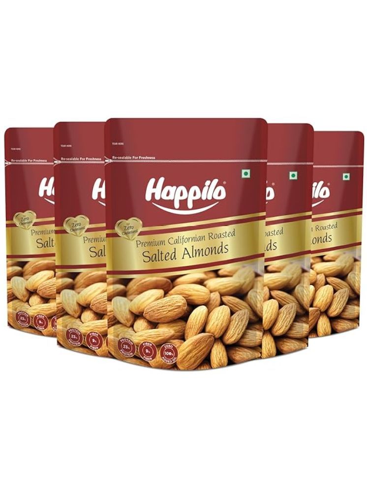     			Happilo Almond (Badam) 200 Pack of 5