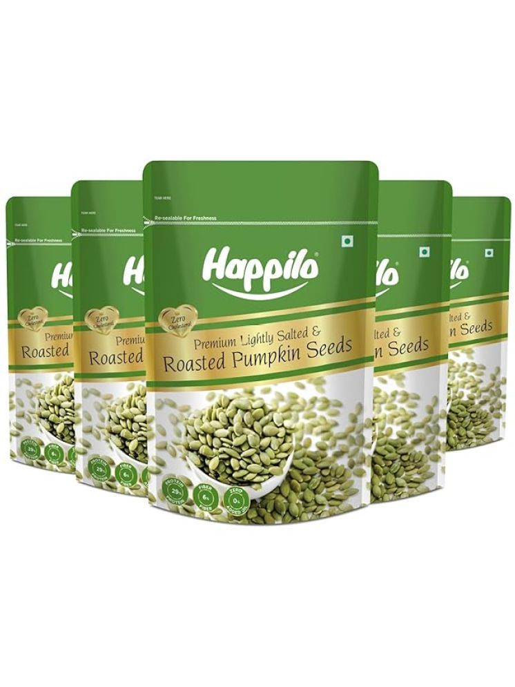     			Happilo Pumpkin Seeds 200 Pack of 5