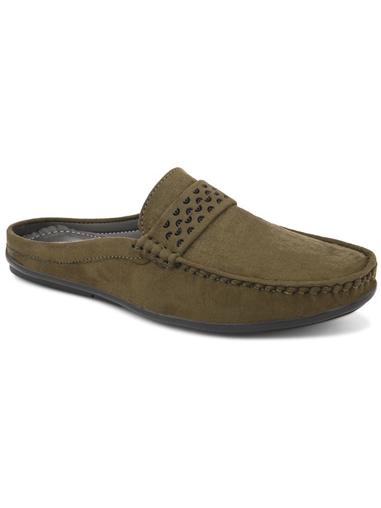     			Sir Corbett Olive Men's Slip on