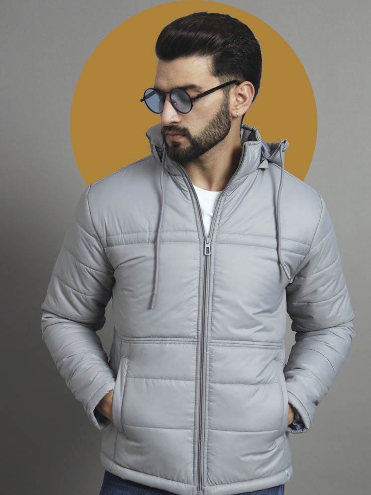     			renuovo Polyester Men's Puffer Jacket - Grey ( Pack of 1 )