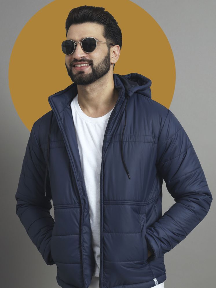     			renuovo Polyester Men's Puffer Jacket - Navy ( Pack of 1 )