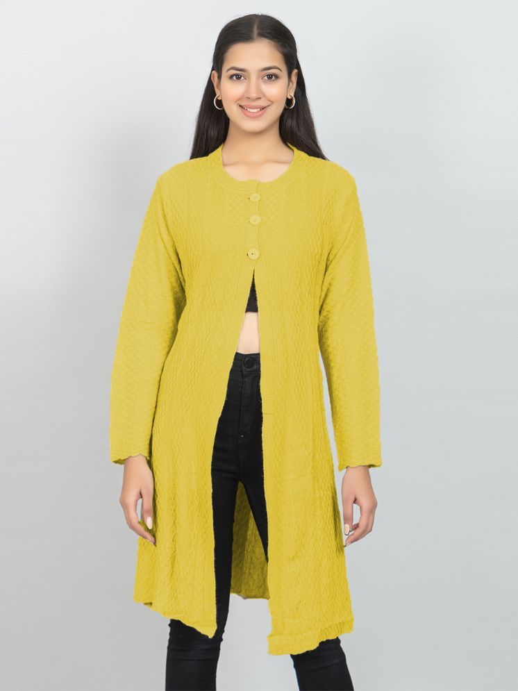     			woolkart Woollen Women's Shrugs - Yellow ( )