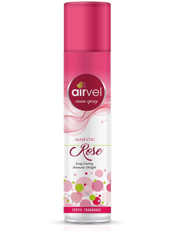     			Airvel Rose Fragrance Room Spray Air Freshener for Home, Kitchen, Bathroom and Car 217ml