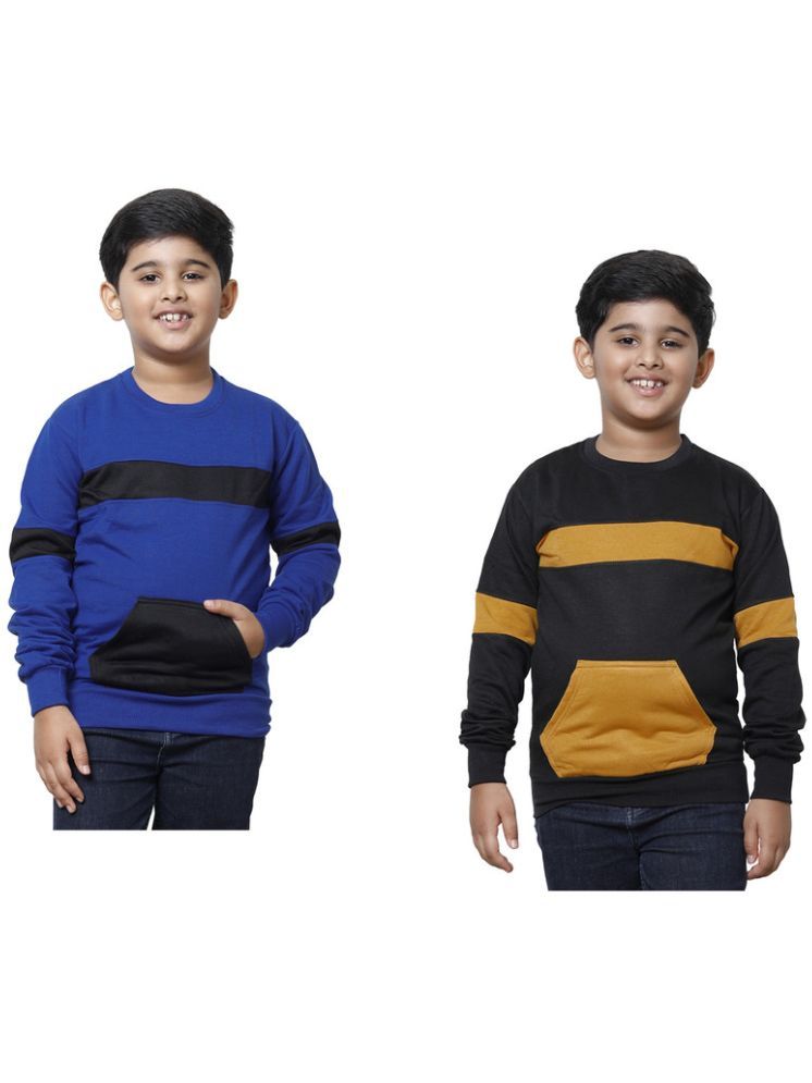     			IndiWeaves Pack of 1 Boys Fleece Sweatshirt ( Multicolor )