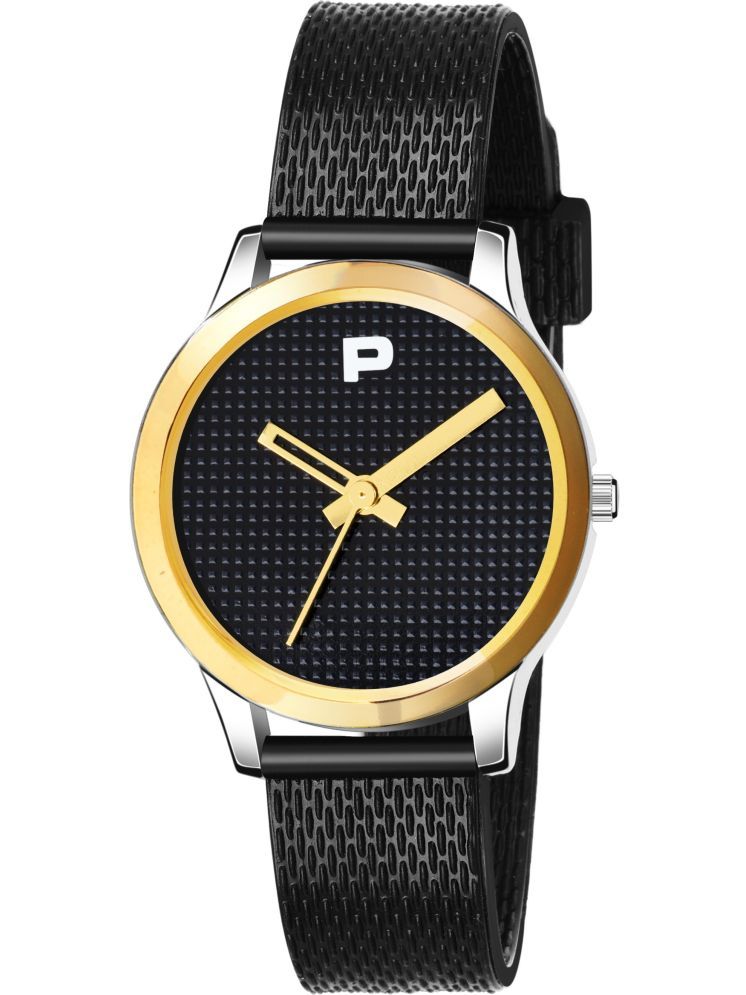     			PIRASO Black Silicon Analog Men's Watch