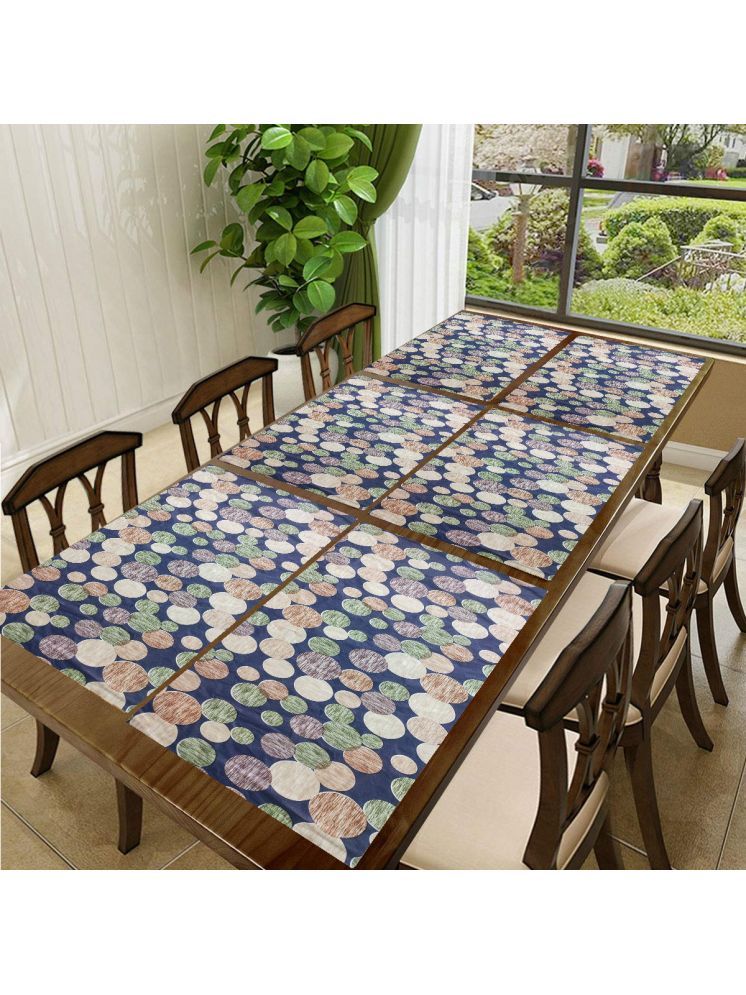     			Revexo PVC Solid Rectangle Table Mats ( 40 cm x 30 cm ) Pack of 1 - Multi