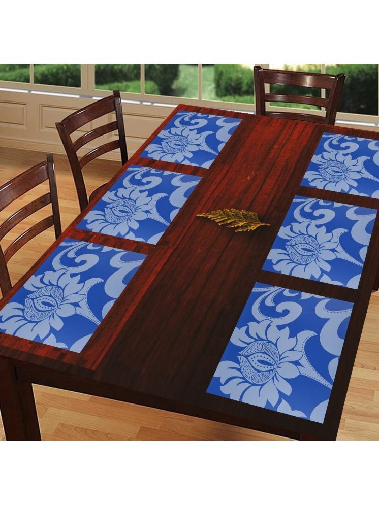     			Revexo PVC Solid Rectangle Table Mats ( 40 cm x 30 cm ) Pack of 1 - Multi