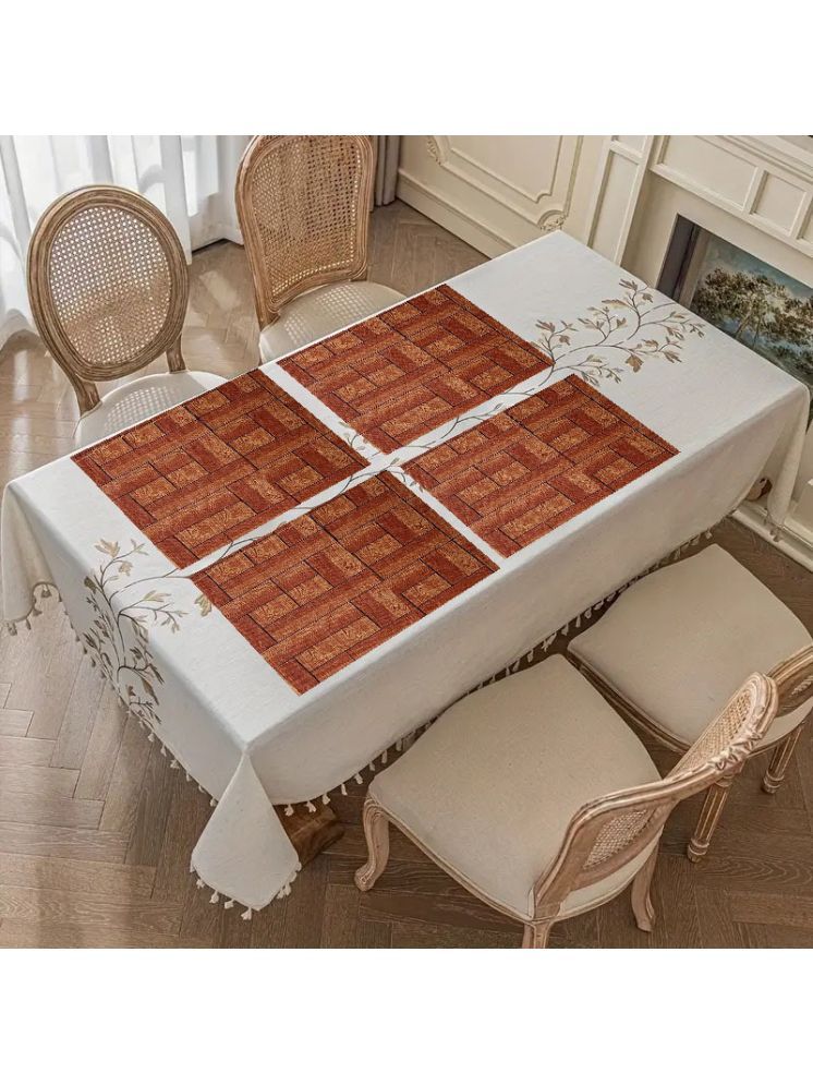     			Revexo PVC Solid Rectangle Table Mats ( 40 cm x 30 cm ) Pack of 1 - Multi