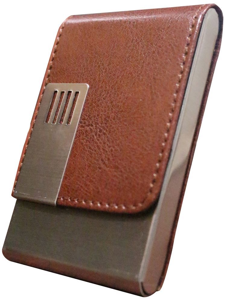     			howdy Leather Unisex Card Holder ( Pack of 1 )