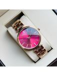 Trex Rose Gold Stainless Steel Analog Womens Watch