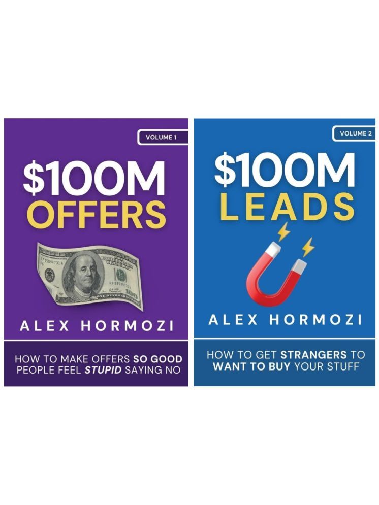     			Bestselling Books (Combo of 2) 100 Million Offers + 100 Million Leads By Alex Hormozi.