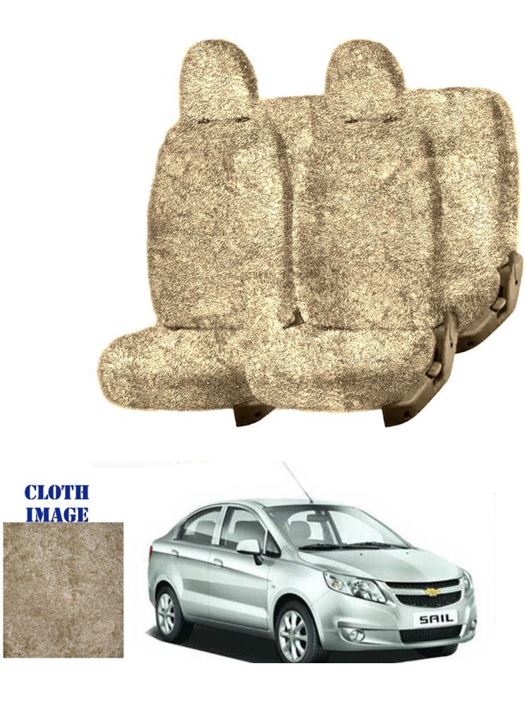     			Chevrolet Sail Beige 5 Seater Car Seat Cover