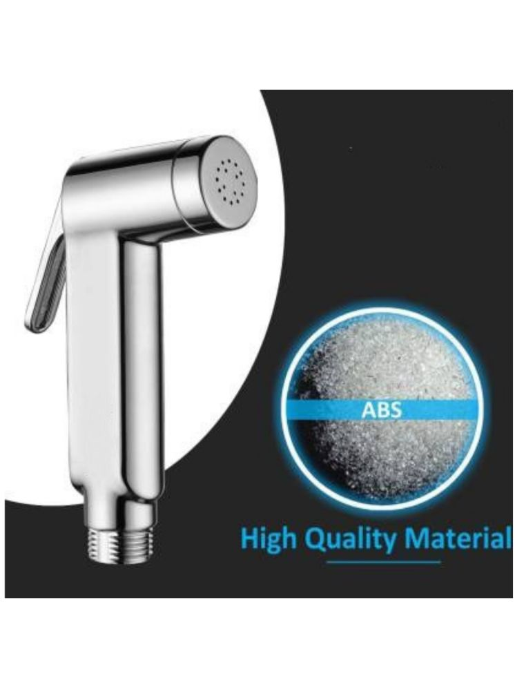     			Cossimo ABS Silver Square Health Faucet Head Only 1pcs Plastic(ABS) Health Faucet (Water Sprayer)