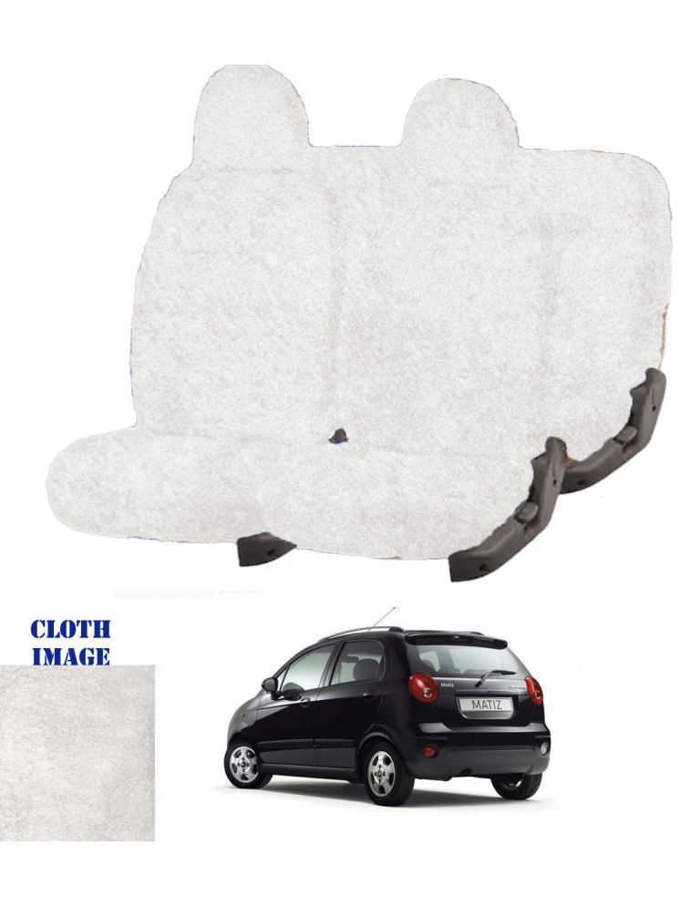     			Daewoo Matiz White 5 Seater Car Seat Cover