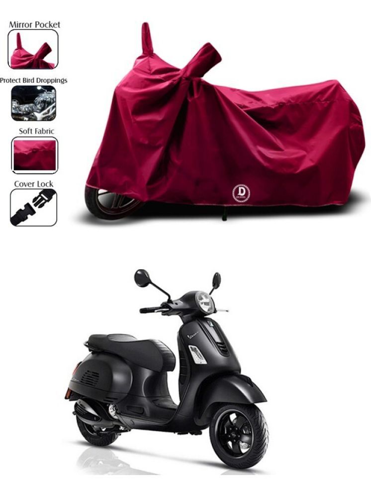     			EGAL Bike Body Cover for Vespa ( Pack of 1 ) , Maroon