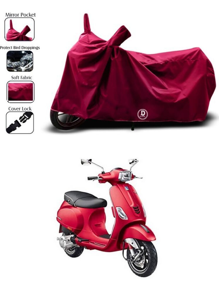     			EGAL Bike Body Cover for Vespa ( Pack of 1 ) , Maroon