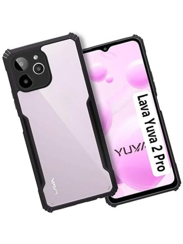     			Finaux Bumper Cases Compatible For Polycarbonate LAVA Yuva 2 Pro ( )