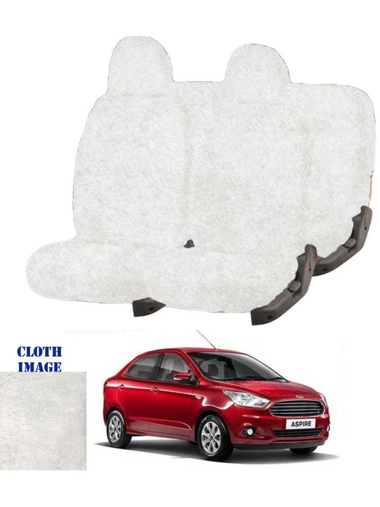     			Ford Figo White 5 Seater Car Seat Cover