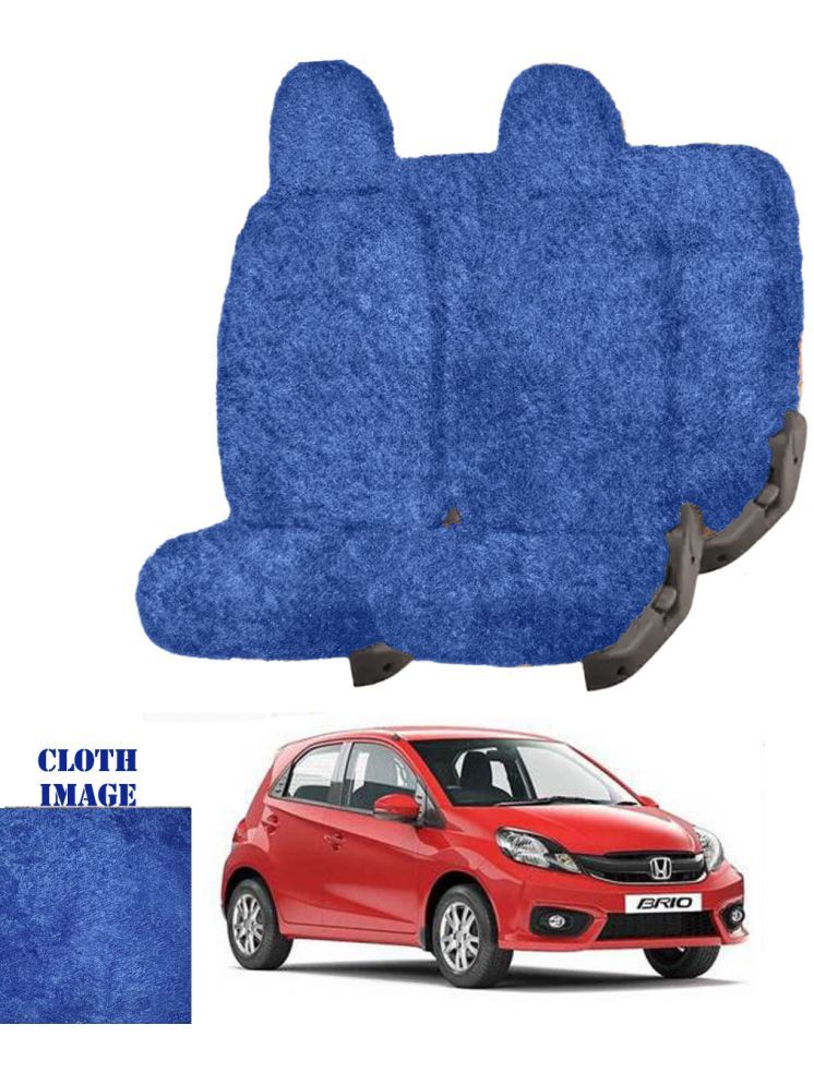     			Honda Brio Blue 5 Seater Car Seat Cover