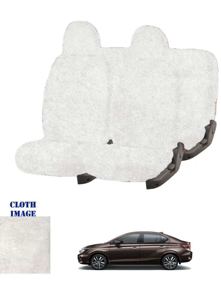     			Honda City ZX White 5 Seater Car Seat Cover