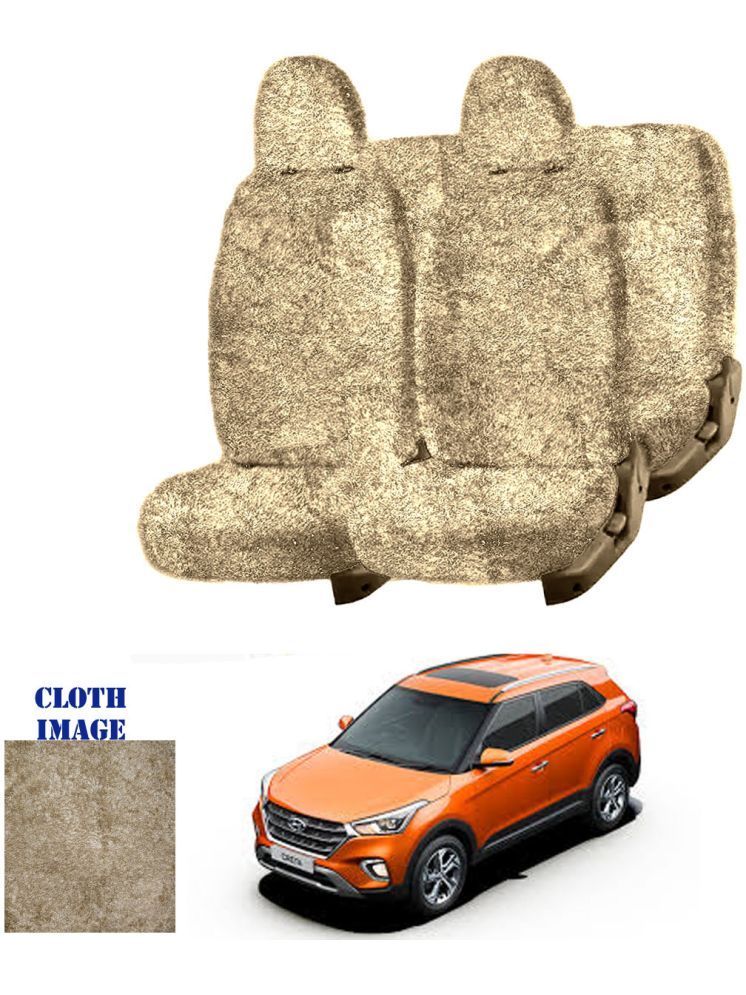     			Hyundai Creta Beige 5 Seater Car Seat Cover