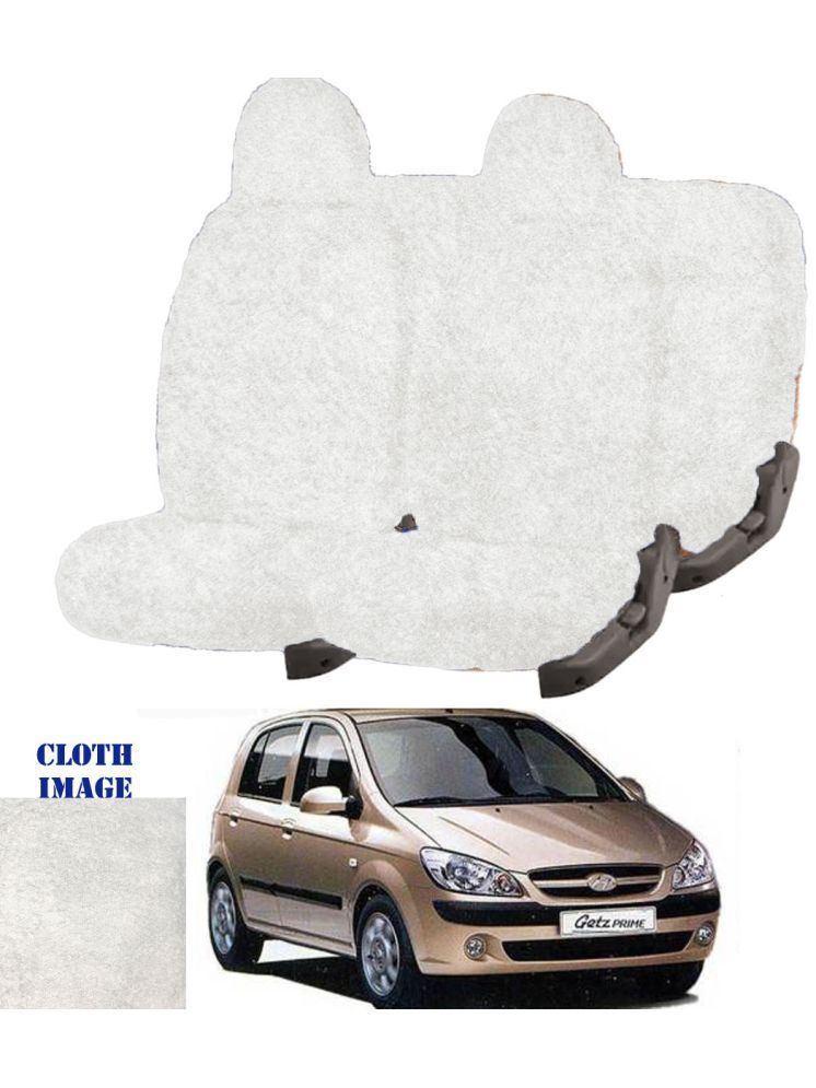     			Hyundai Getz White 5 Seater Car Seat Cover