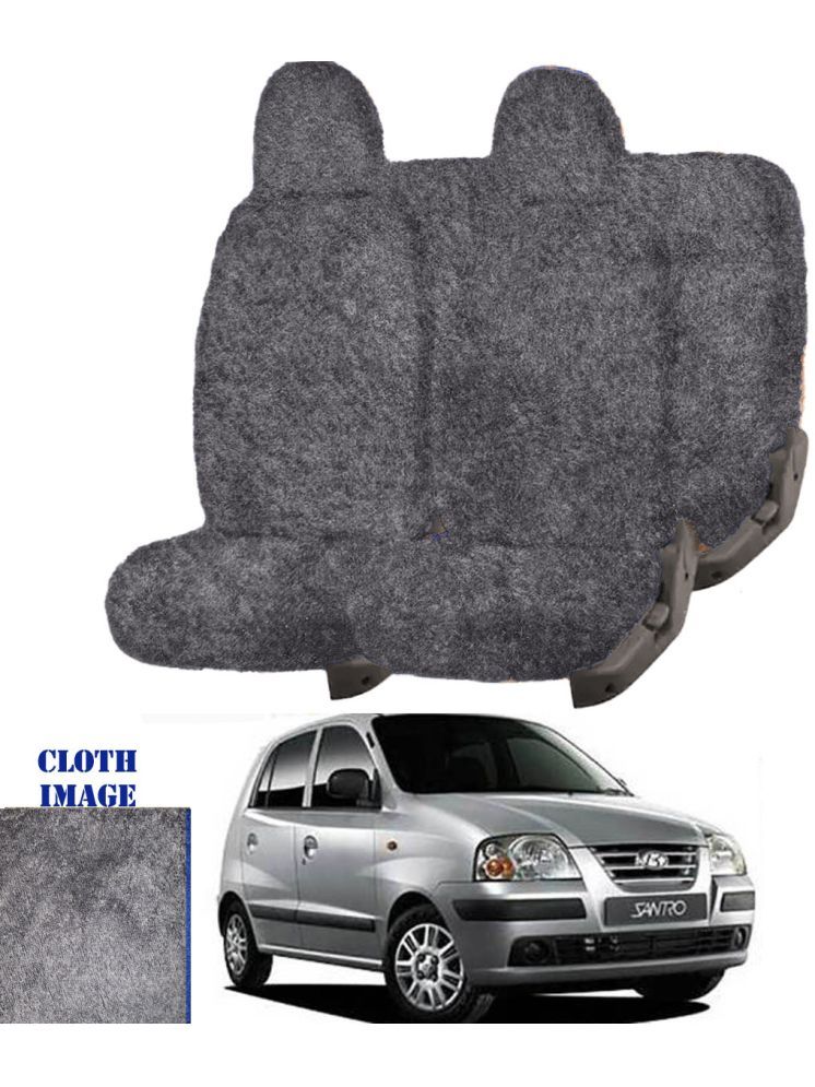     			Hyundai Santro Grey 5 Seater Car Seat Cover