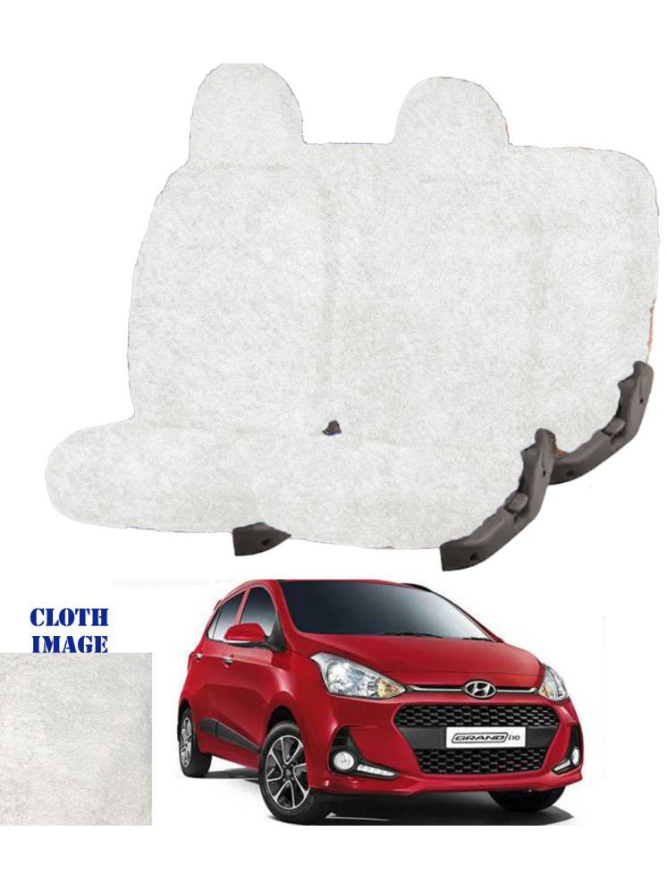     			Hyundai i10 White 5 Seater Car Seat Cover