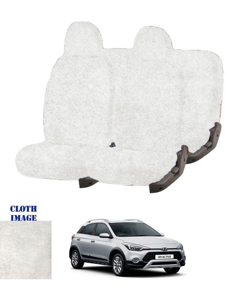     			Hyundai i20 Active White 5 Seater Car Seat Cover