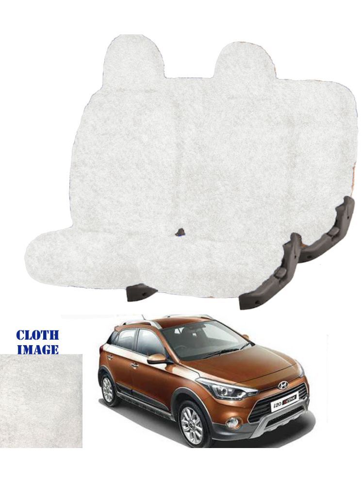     			Hyundai i20 White 5 Seater Car Seat Cover