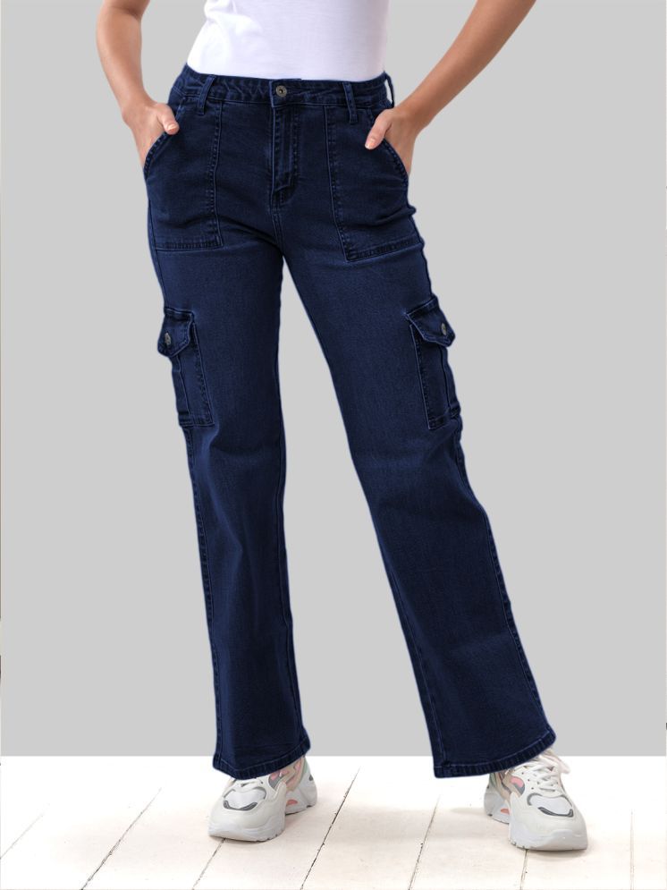     			LYRA - Blue Denim Straight Fit Women's Jeans ( Pack of 1 )