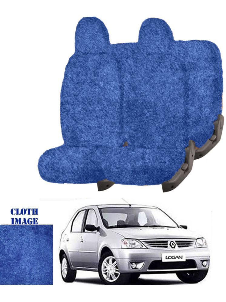     			Mahindra Logan Blue 5 Seater Car Seat Cover