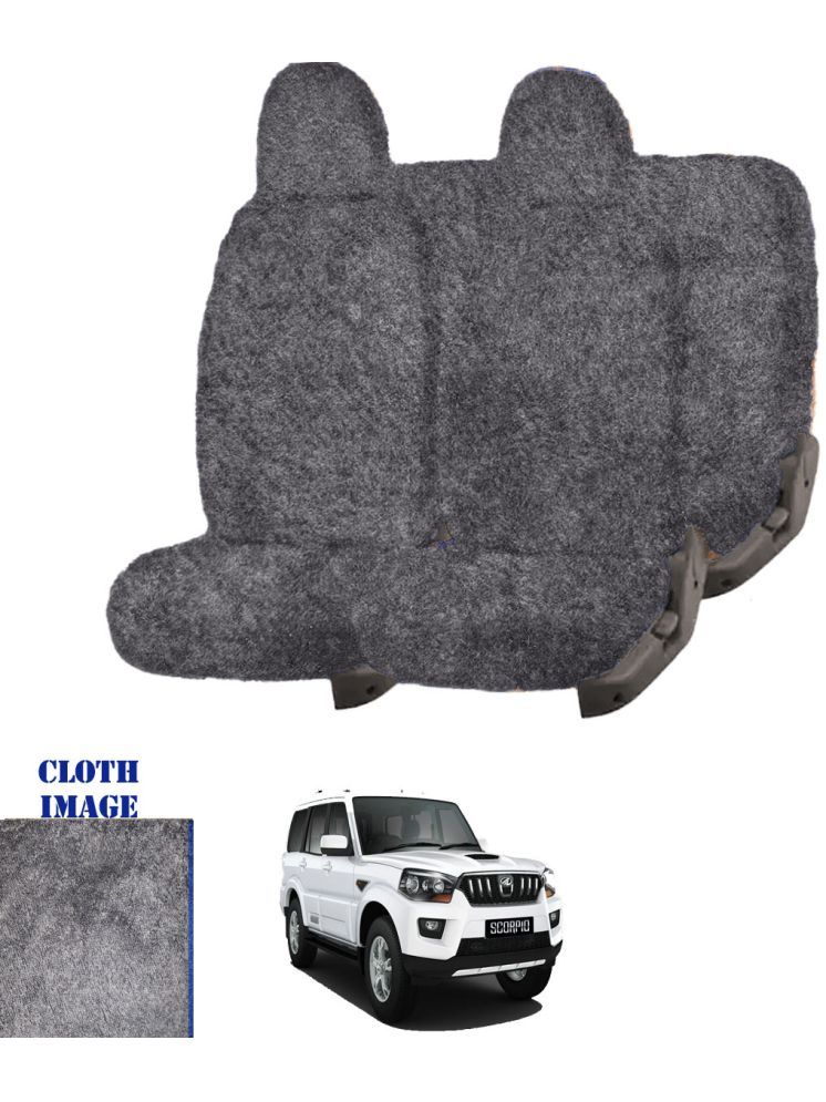     			Mahindra Scorpio 8S Grey 8 Seater Car Seat Cover