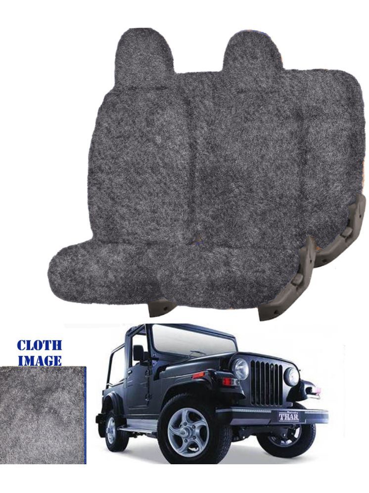     			Mahindra Thar Grey 5 Seater Car Seat Cover